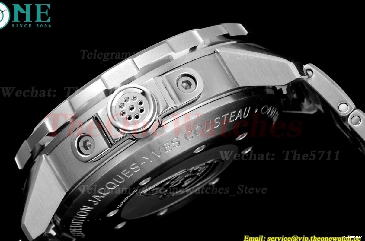 V6SF Chronograph 45mm SS Blue Dial A7750 Aquatimer SS 0410